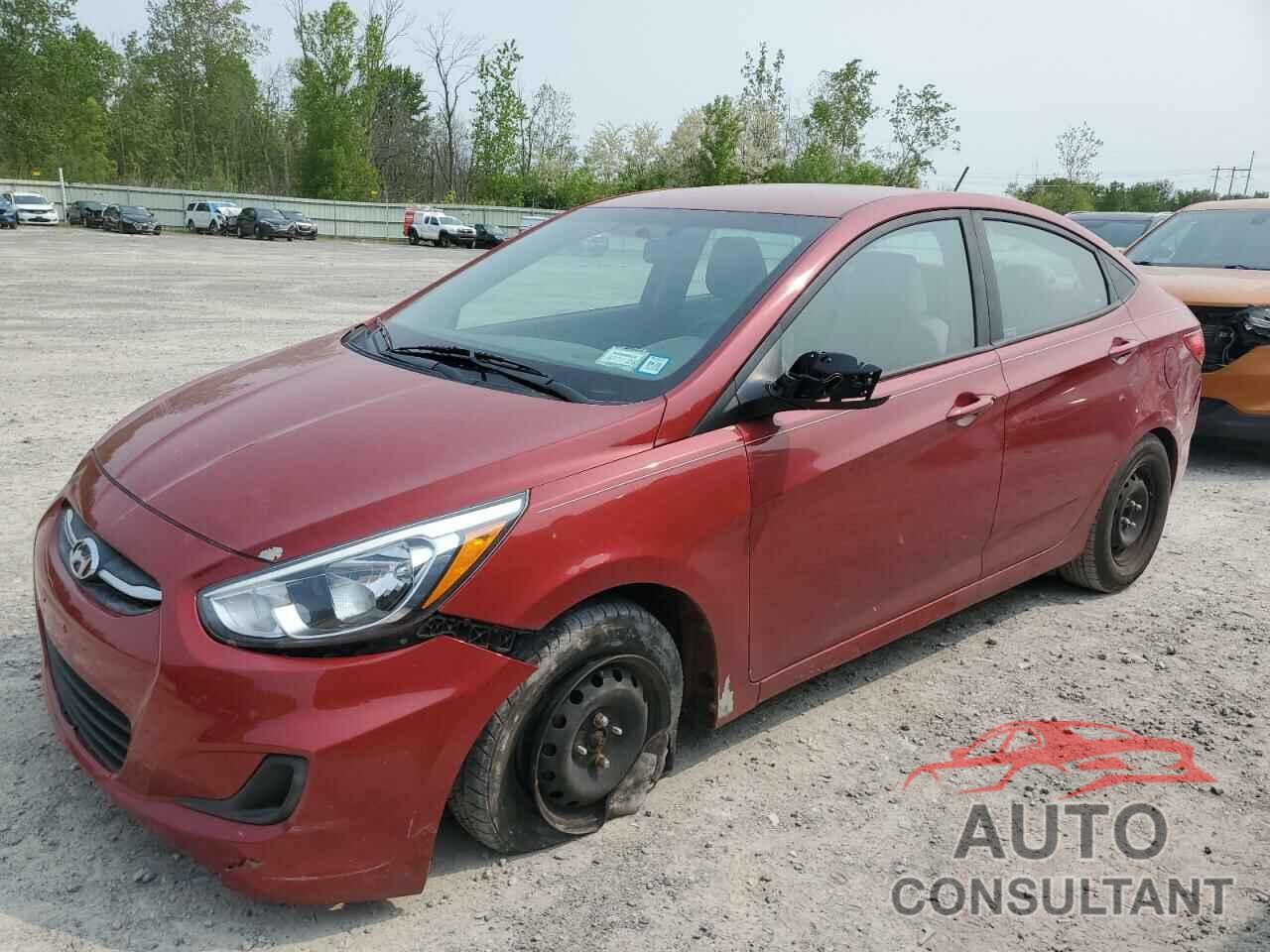 HYUNDAI ACCENT 2017 - KMHCT4AE7HU393646
