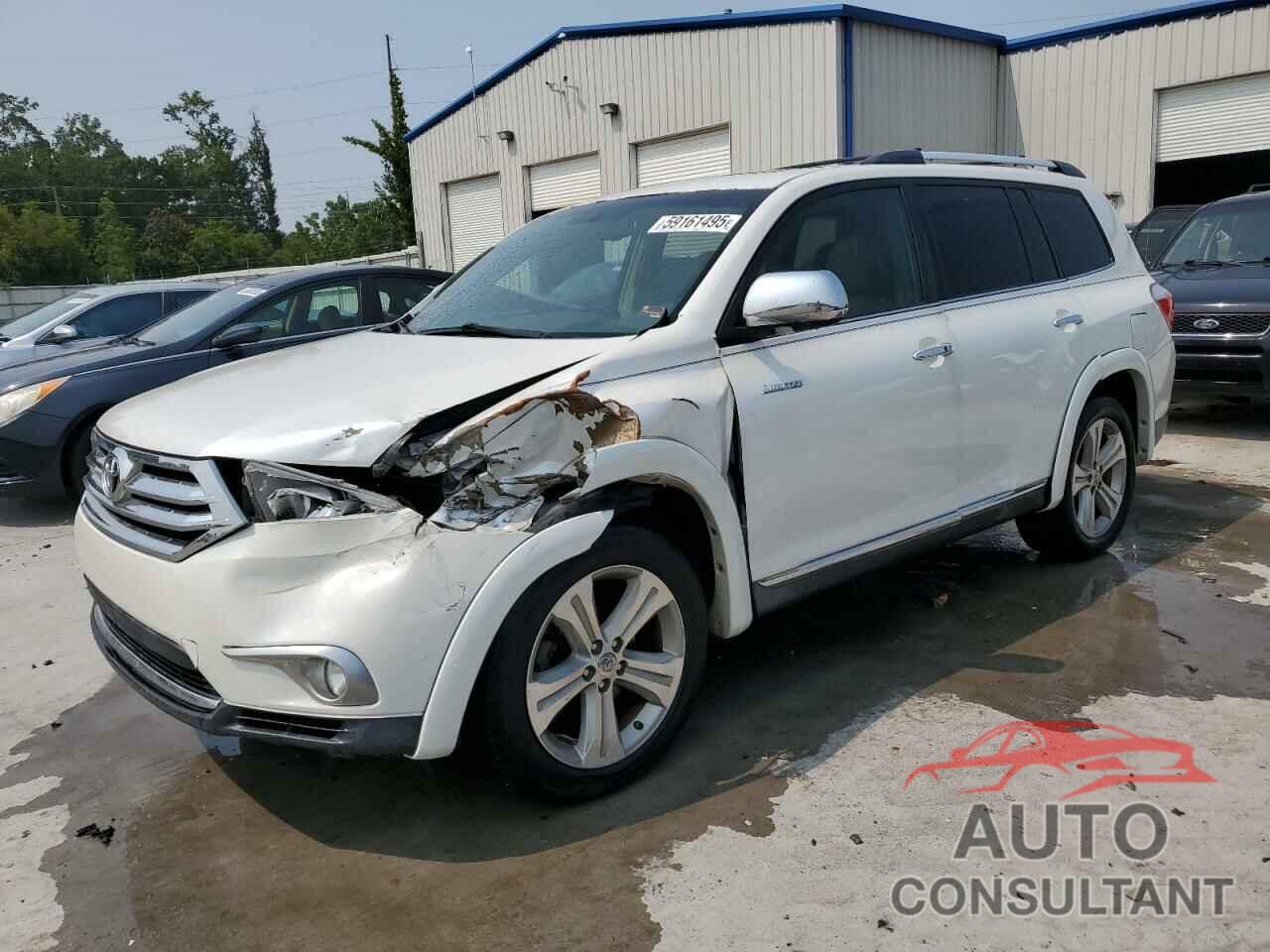 TOYOTA HIGHLANDER 2012 - 5TDYK3EH1CS079936