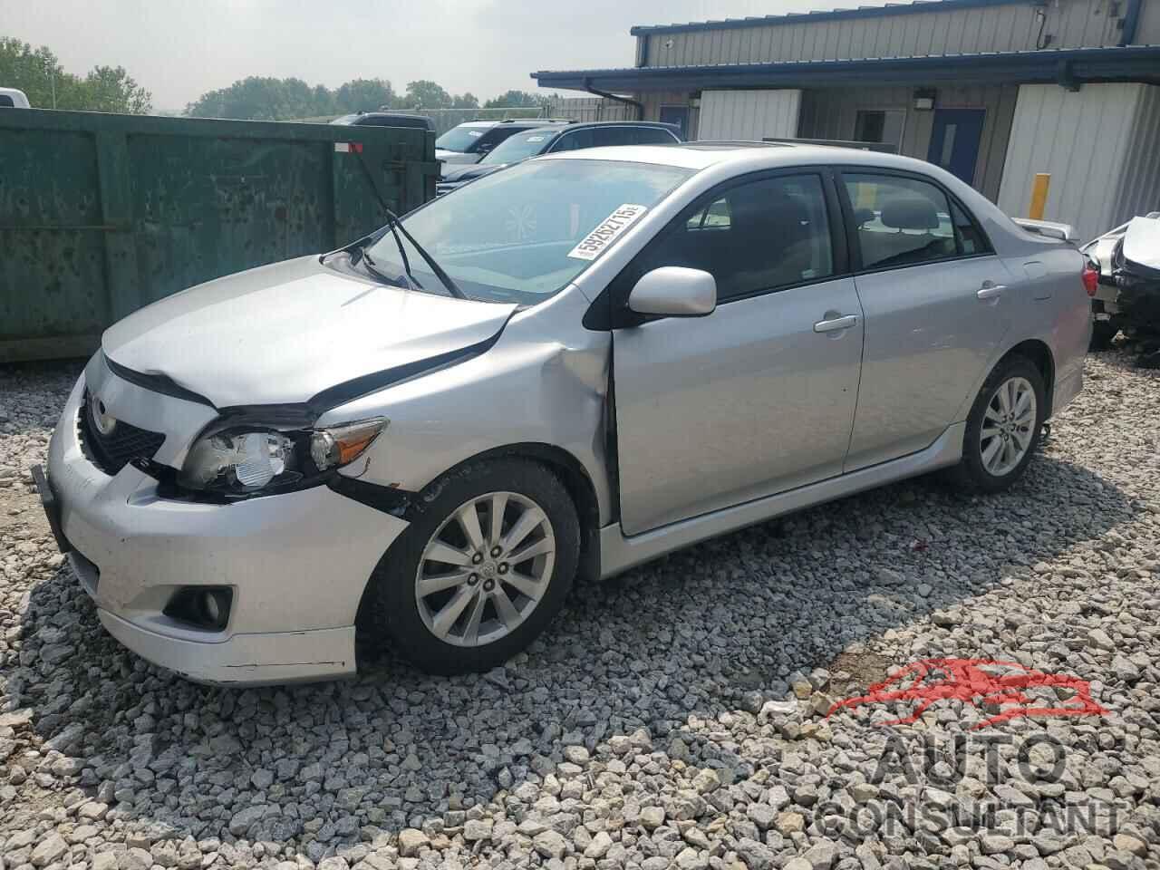 TOYOTA COROLLA 2010 - 1NXBU4EE9AZ210773