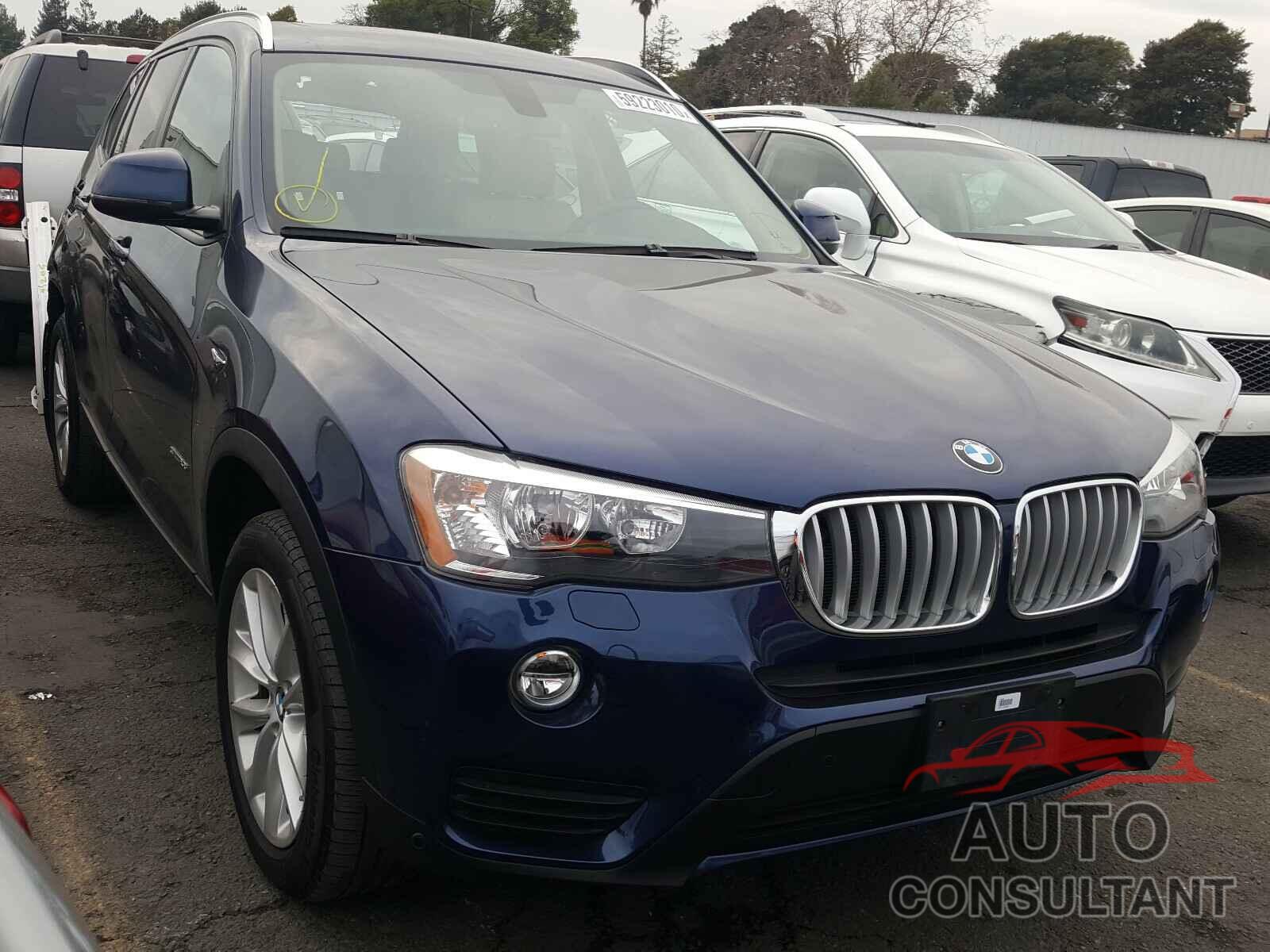 BMW X3 2017 - 5UXWZ7C37H0X41819