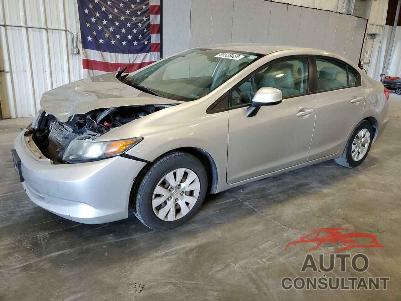 HONDA CIVIC 2012 - 19XFB2F54CE106238