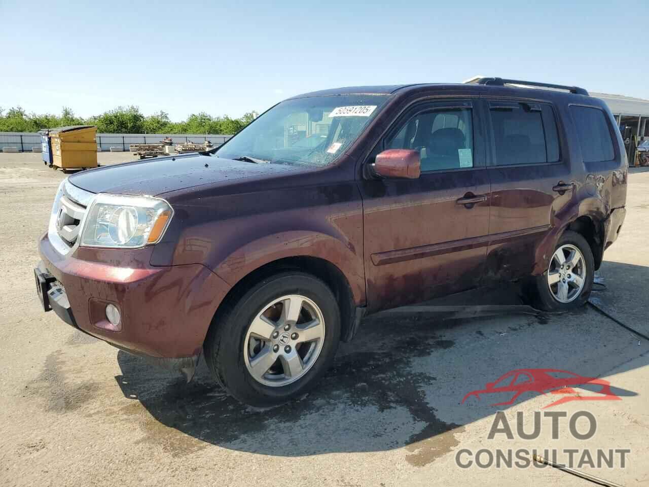 HONDA PILOT 2011 - 5FNYF3H59BB047597