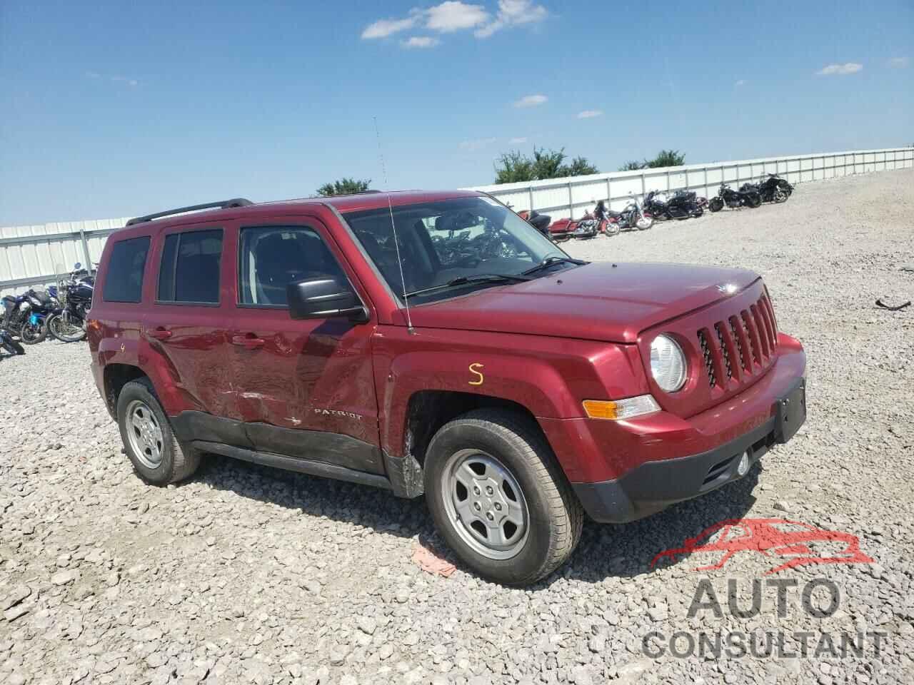 JEEP PATRIOT 2016 - 1C4NJPBA3GD622726