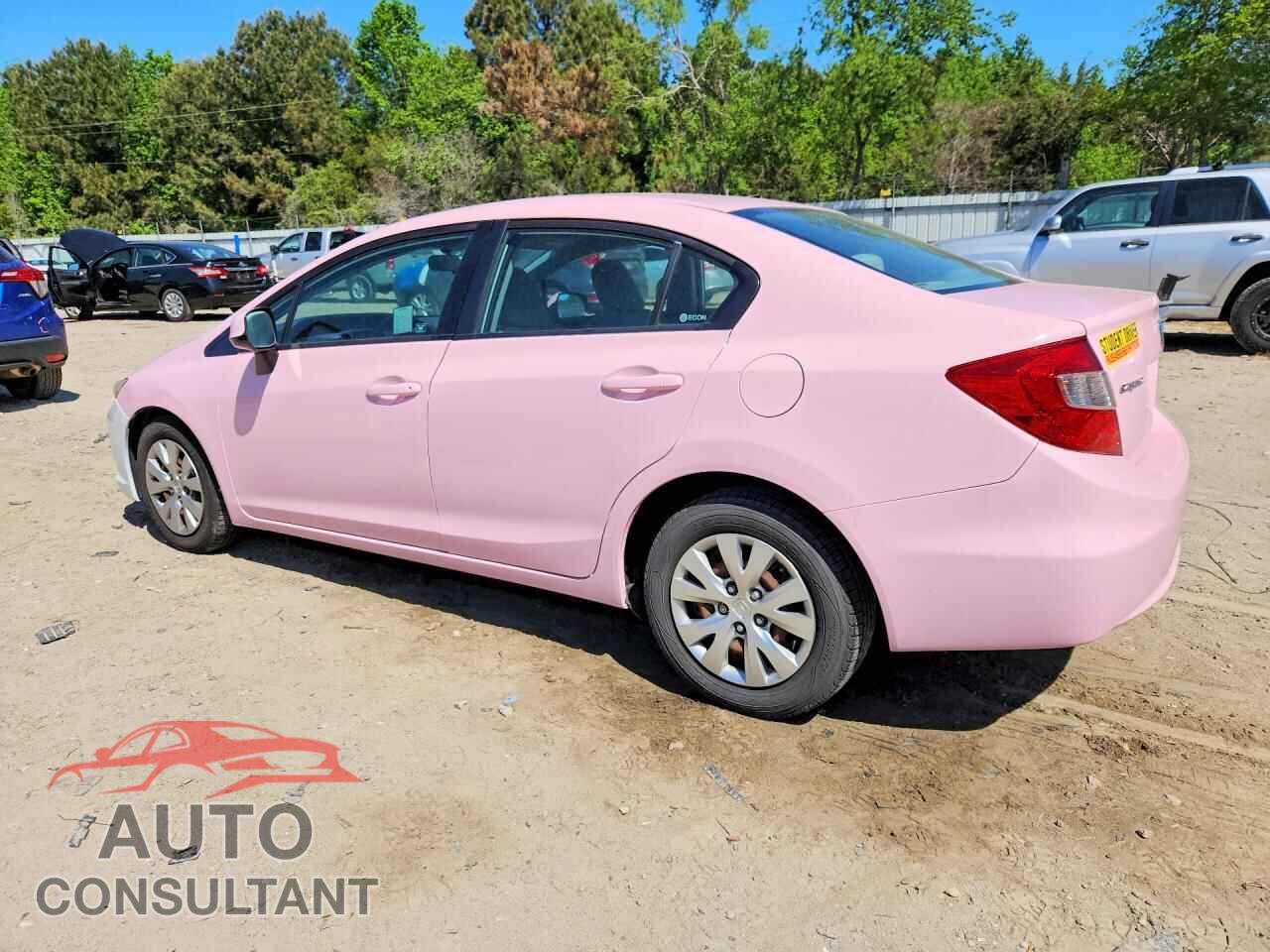 HONDA CIVIC 2012 - 2HGFB2F59CH598836