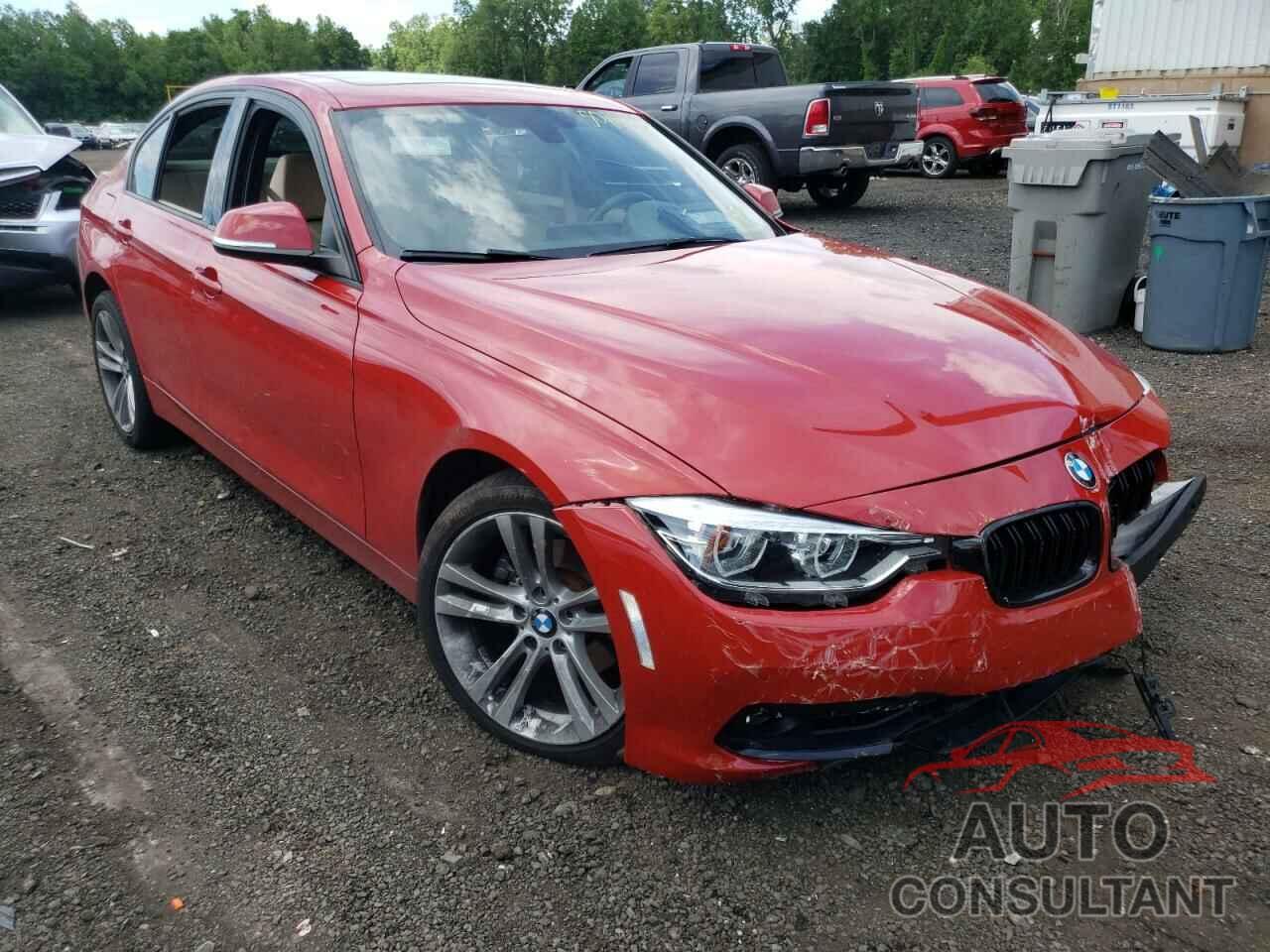 BMW 3 SERIES 2016 - WBA8E3G50GNU02778