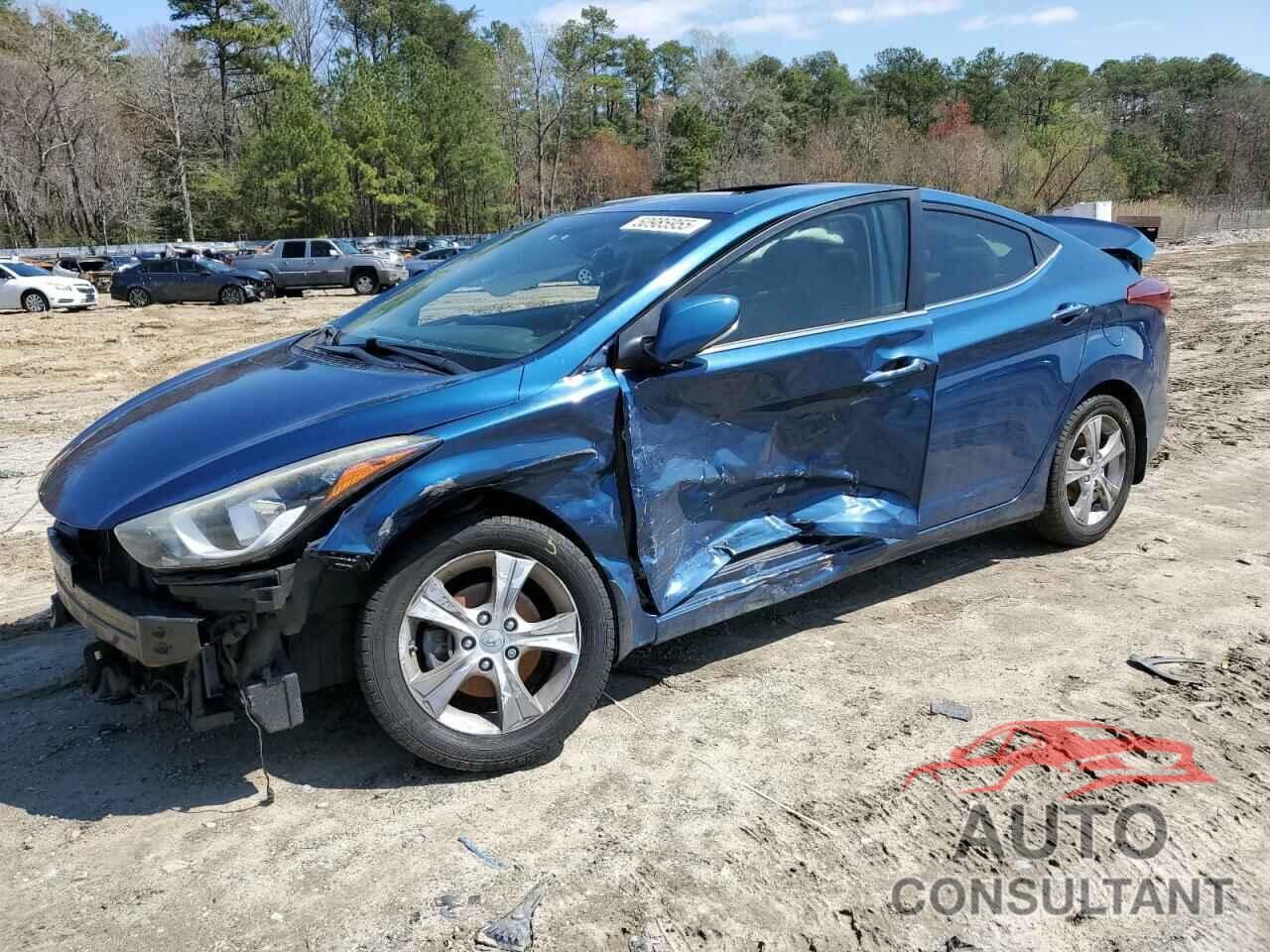 HYUNDAI ELANTRA 2016 - KMHDH4AE7GU600203
