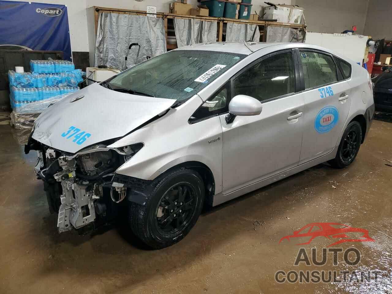 TOYOTA PRIUS 2012 - JTDKN3DU8C5410772