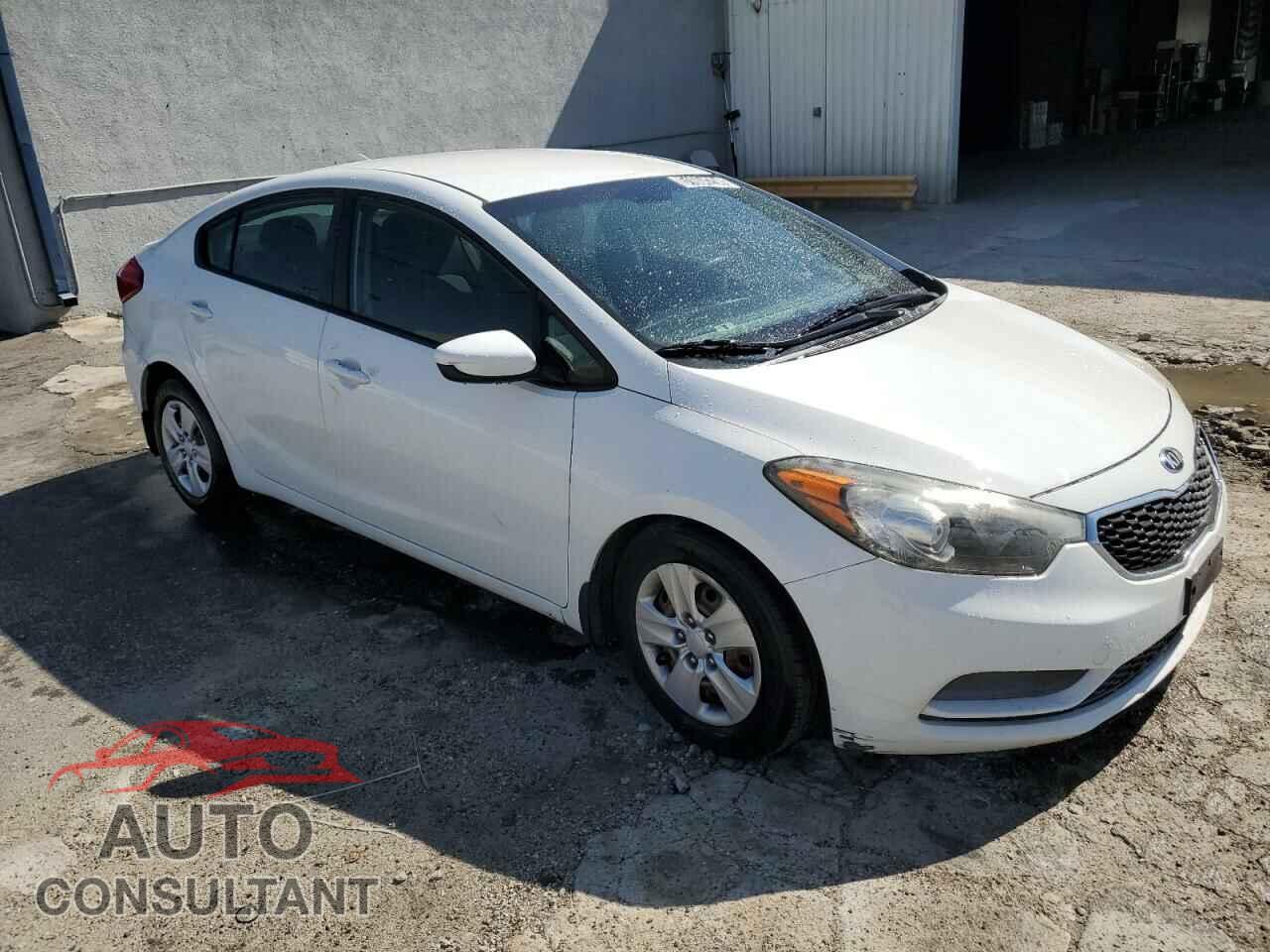 KIA FORTE 2016 - KNAFK4A66G5449658