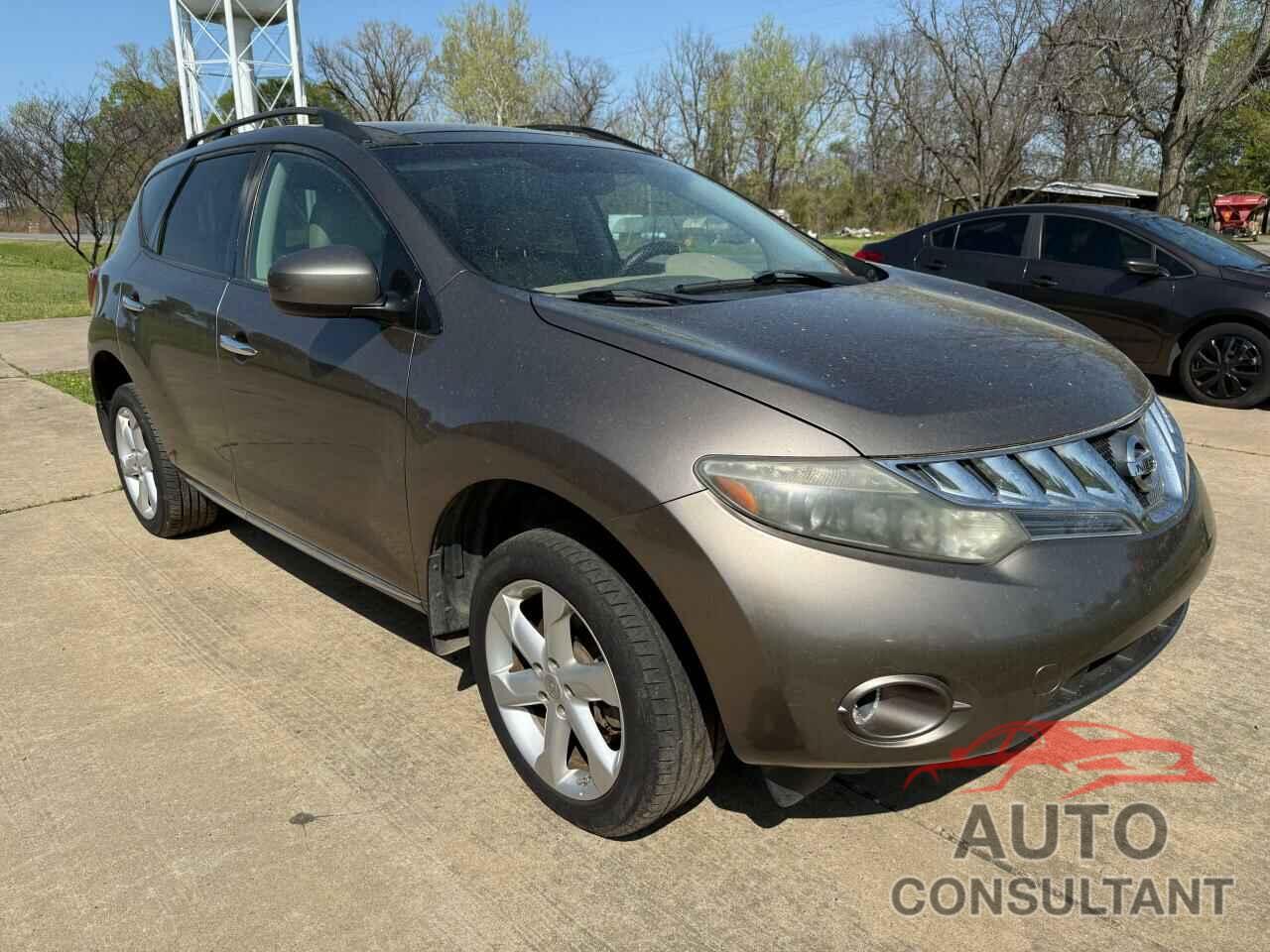 NISSAN MURANO 2009 - JN8AZ18U49W026008