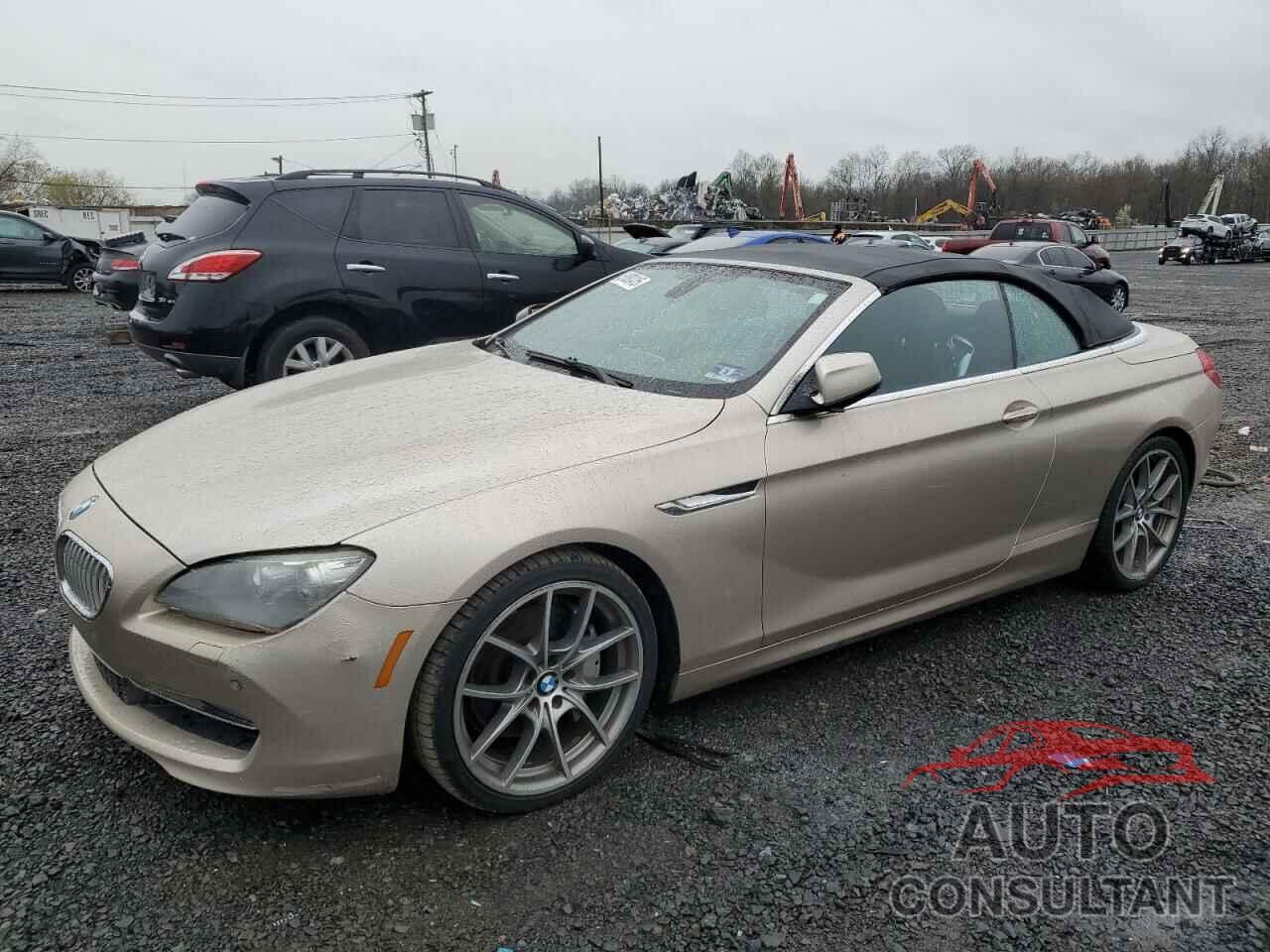 BMW 6 SERIES 2012 - WBALZ3C52CC397545