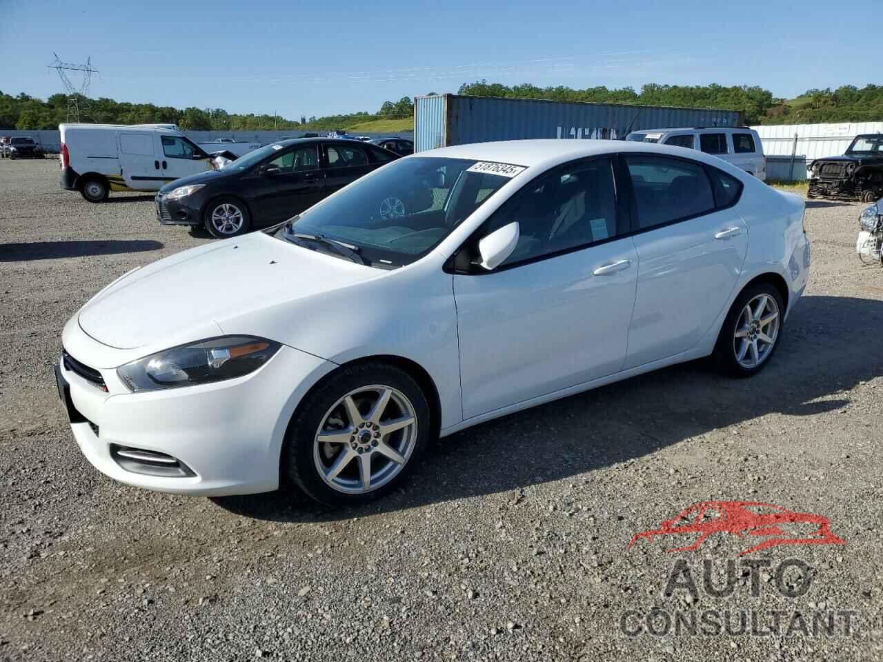 DODGE DART 2015 - 1C3CDFBB3FD252995
