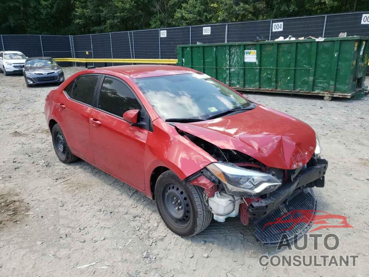 TOYOTA COROLLA 2016 - 2T1BURHEXGC718401