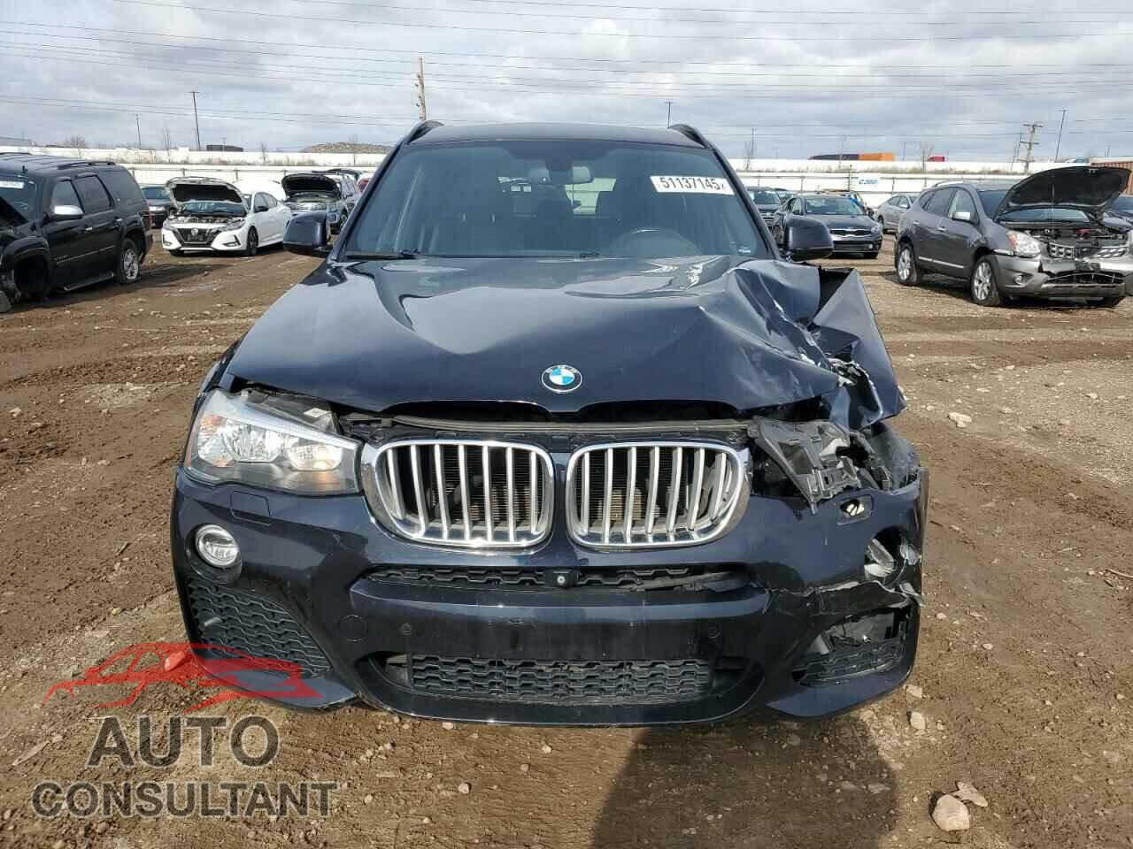 BMW X3 2016 - 5UXWX9C52G0D70833