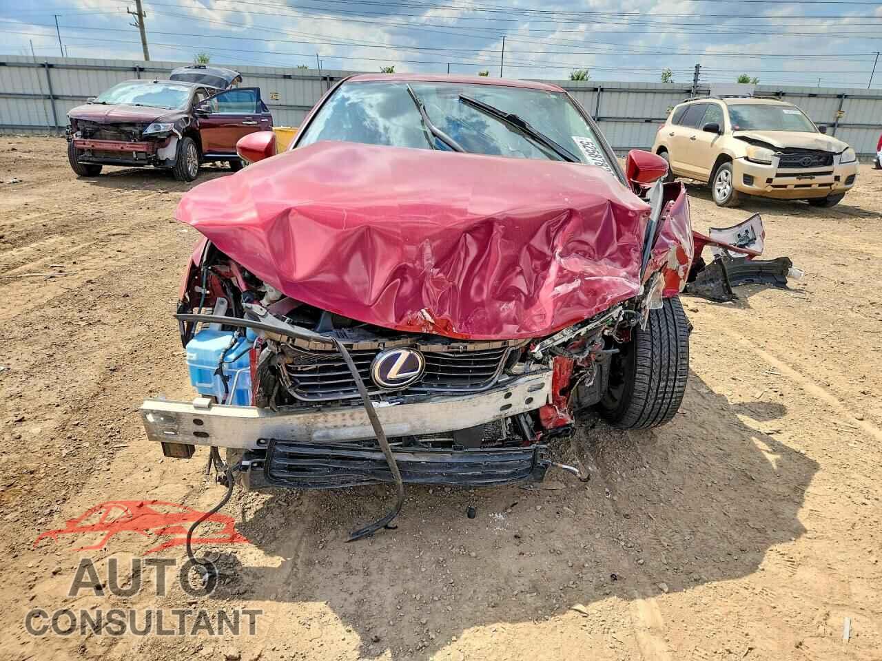 LEXUS CT 200 2012 - JTHKD5BH7C2077288