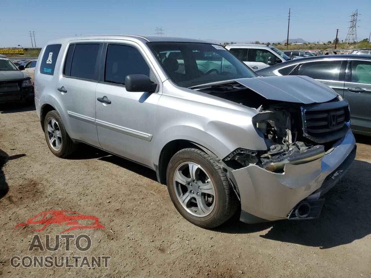 HONDA PILOT 2012 - 5FNYF4H46CB026799