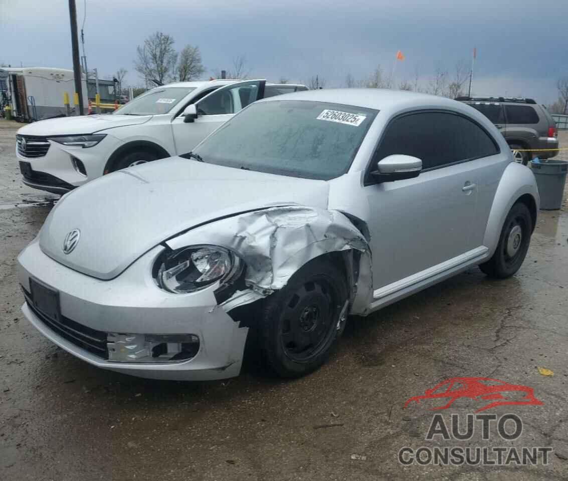 VOLKSWAGEN BEETLE 2012 - 3VWJP7AT7CM633823