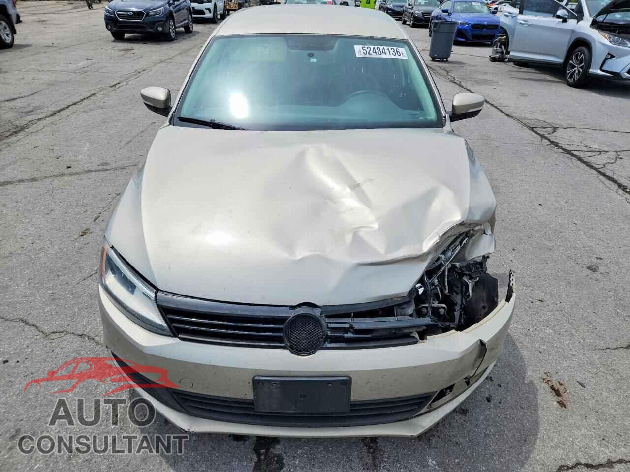 VOLKSWAGEN JETTA 2012 - 3VWDP7AJ9CM452914