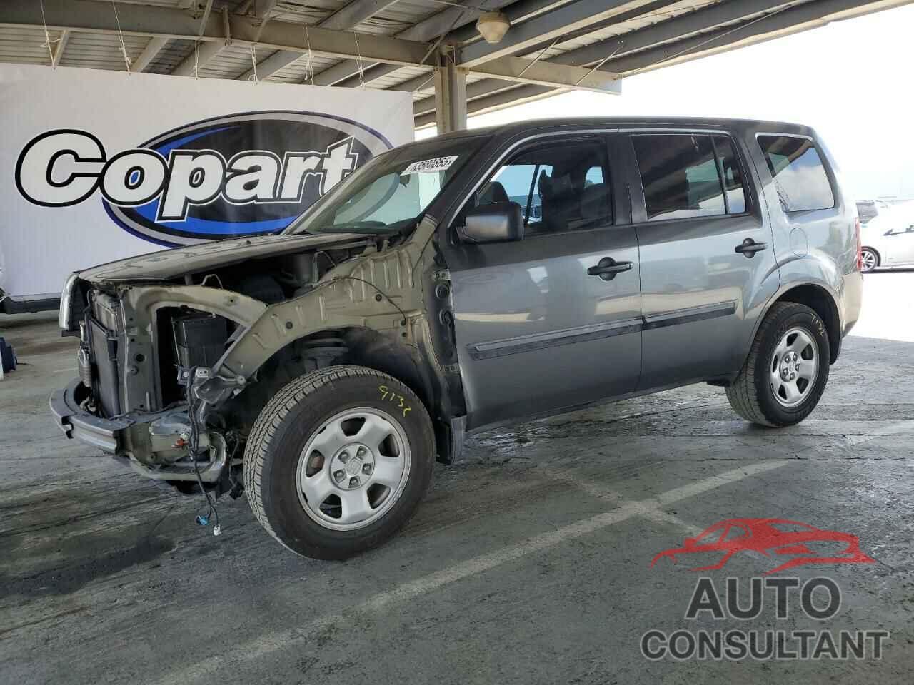 HONDA PILOT 2011 - 5FNYF4H28BB028759