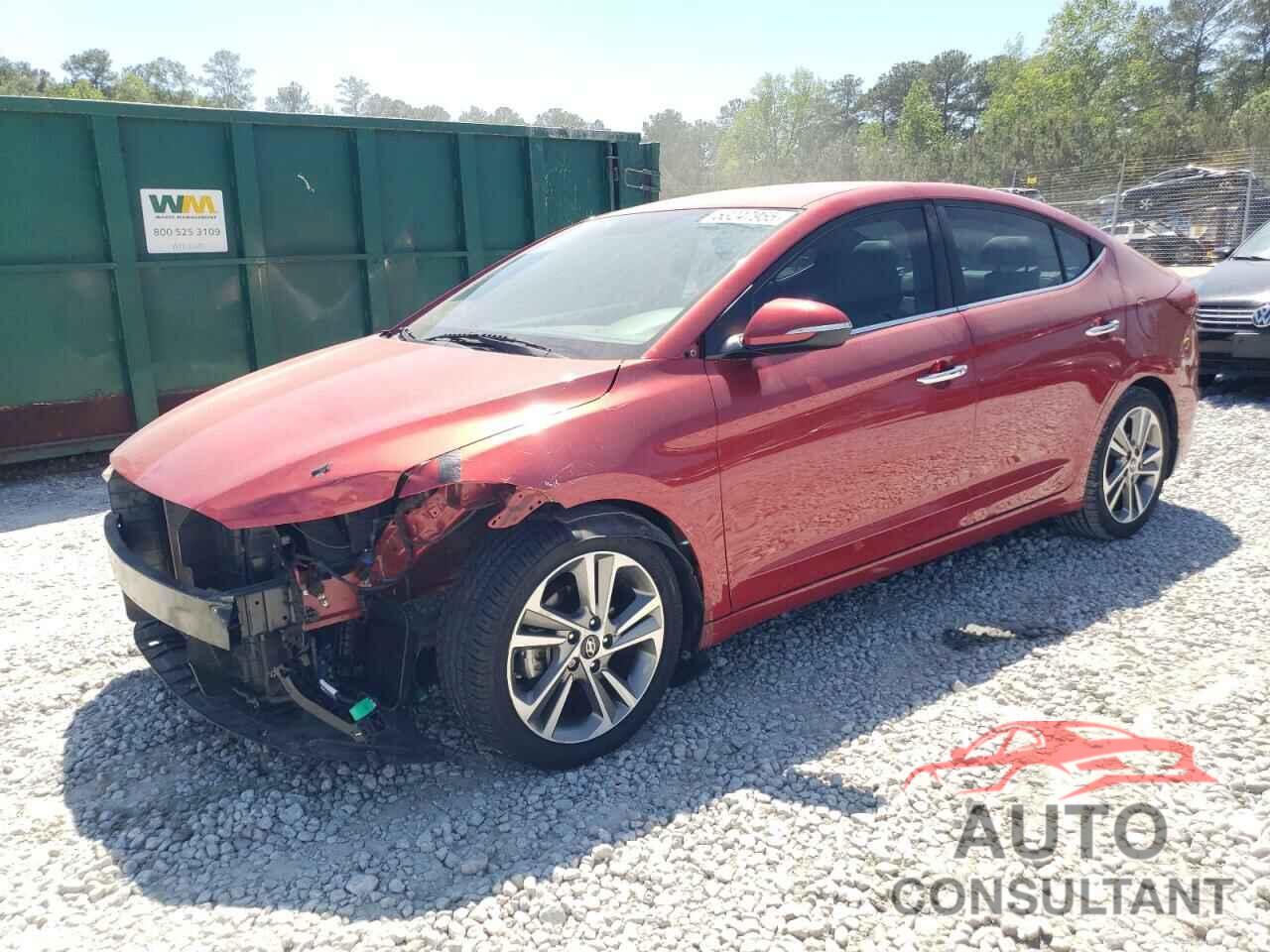 HYUNDAI ELANTRA 2017 - 5NPD84LF9HH058169