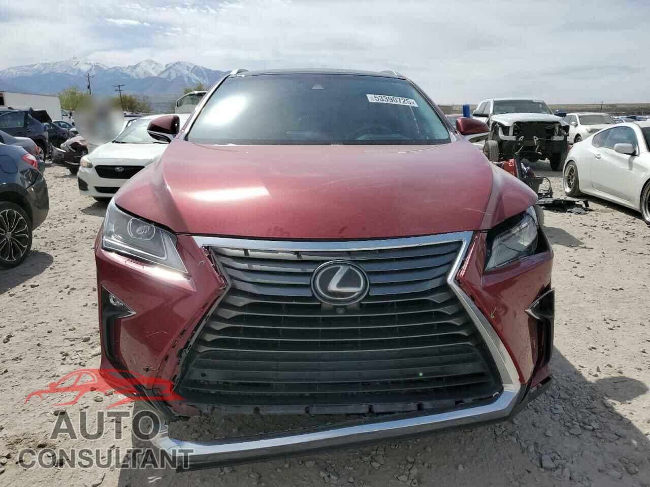 LEXUS RX350 2017 - 2T2BZMCA3HC108247