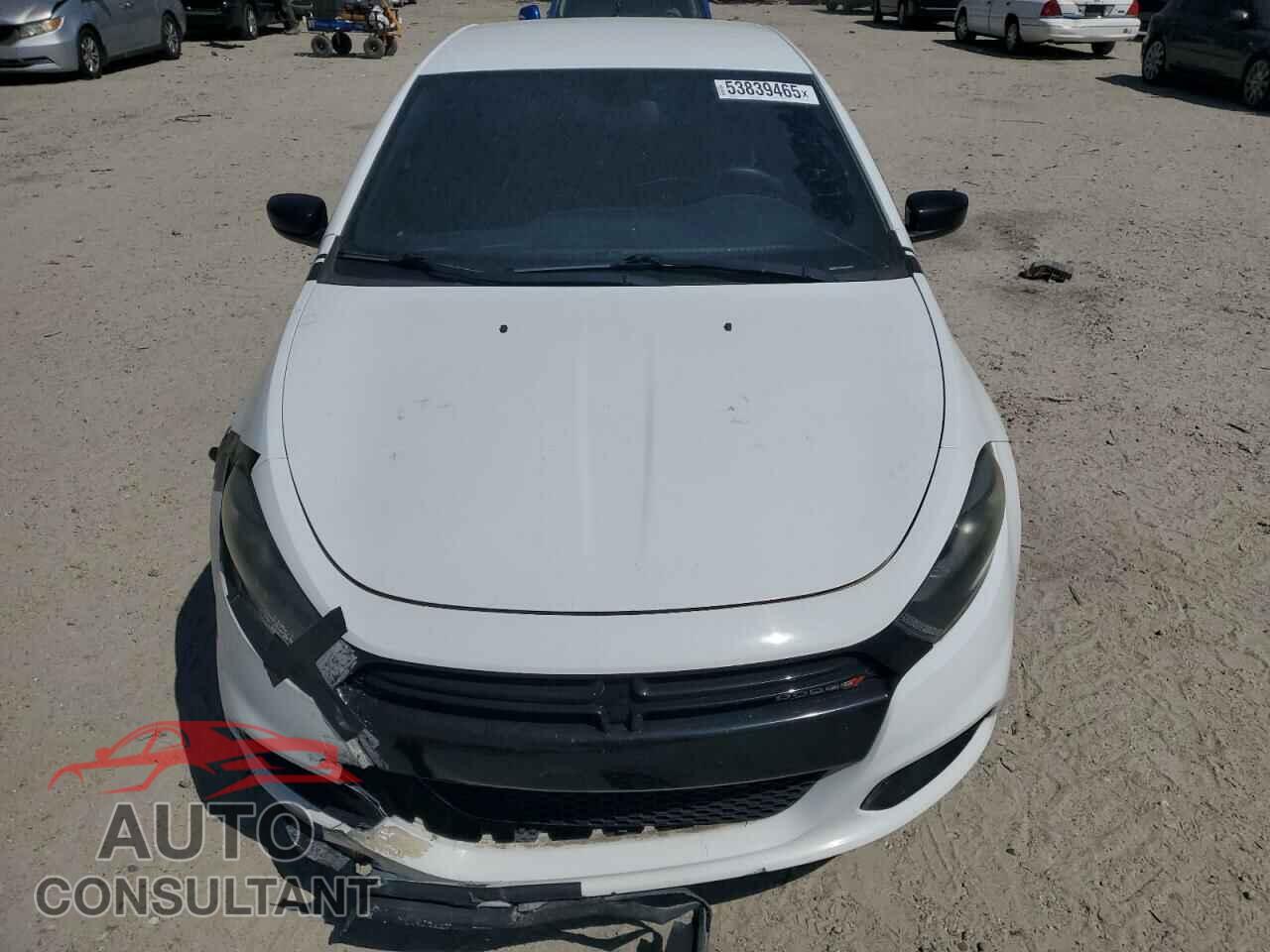 DODGE DART 2015 - 1C3CDFBB3FD116687