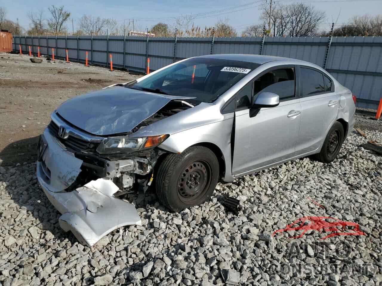 HONDA CIVIC 2012 - 19XFB2F52CE011919