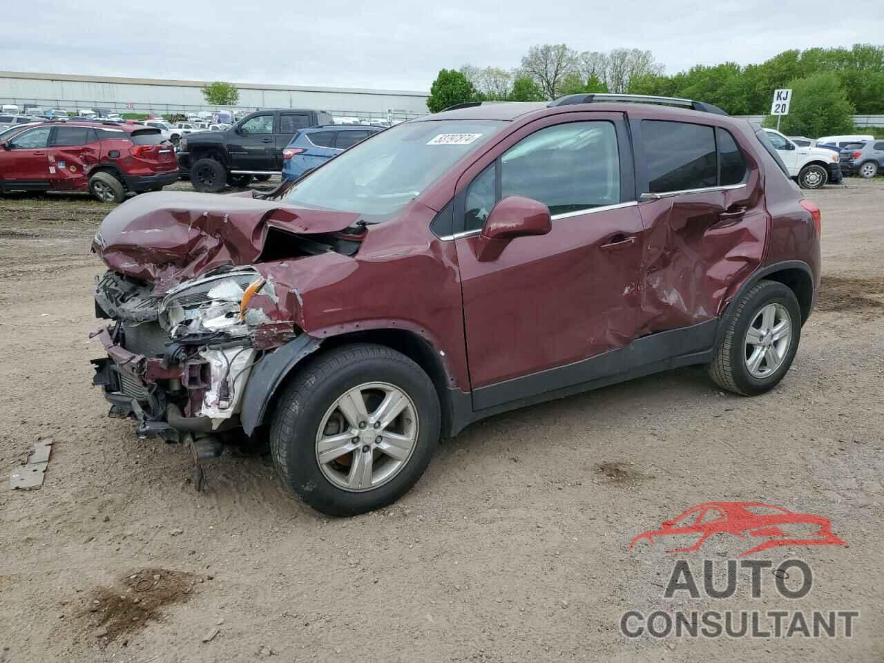 CHEVROLET TRAX 2016 - 3GNCJLSB3GL250069