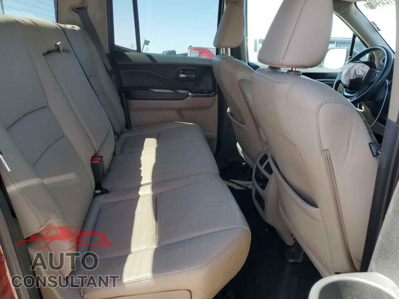 HONDA RIDGELINE 2017 - 5FPYK2F6XHB004078
