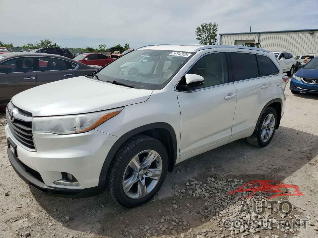 TOYOTA HIGHLANDER 2014 - 5TDDKRFHXES065746