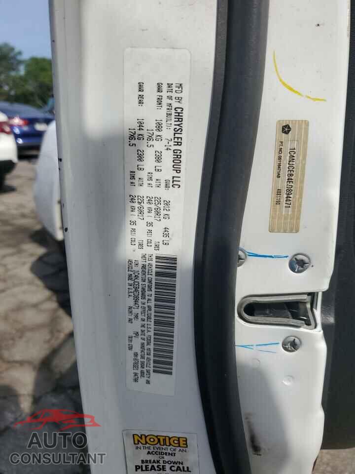 JEEP COMPASS 2014 - 1C4NJCEB4ED894471