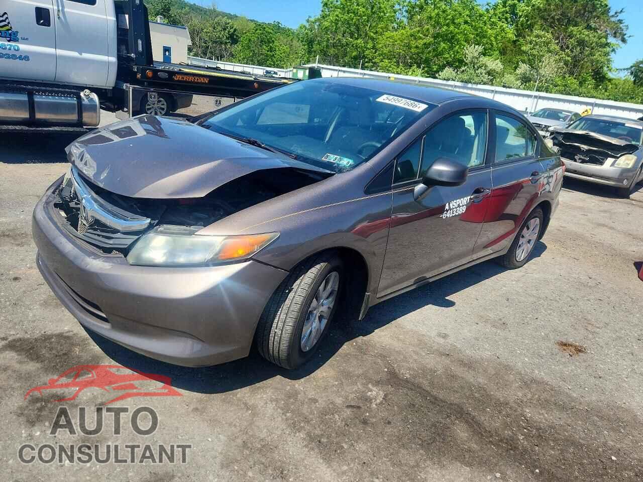 HONDA CIVIC 2012 - 19XFB2F57CE021300