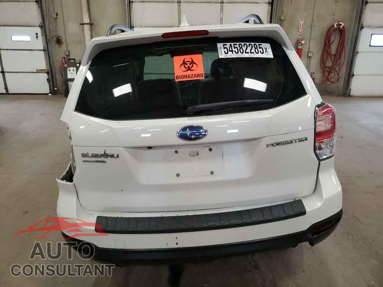 SUBARU FORESTER 2018 - JF2SJAGC5JH596237