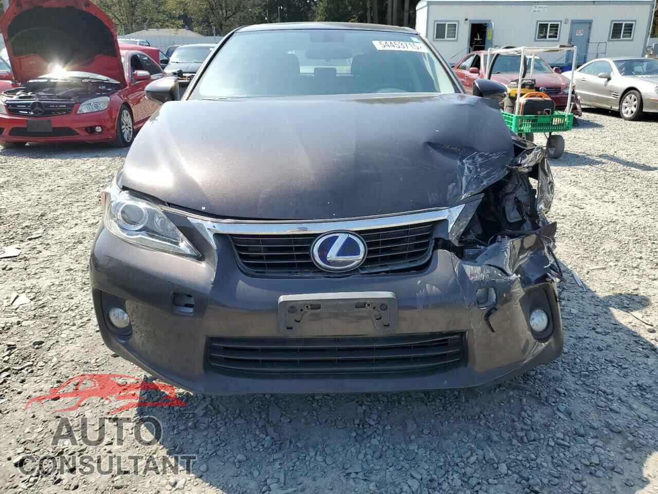 LEXUS CT 200 2012 - JTHKD5BH3C2112182