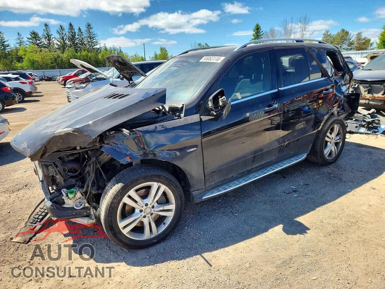 MERCEDES-BENZ M-CLASS 2012 - 4JGDA2EB0CA037628