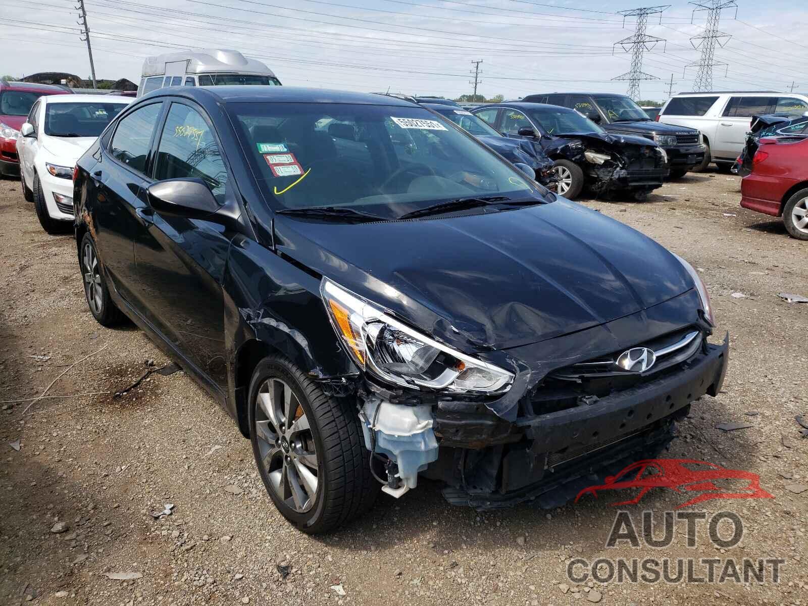 HYUNDAI ACCENT 2017 - KMHCT4AE3HU336196