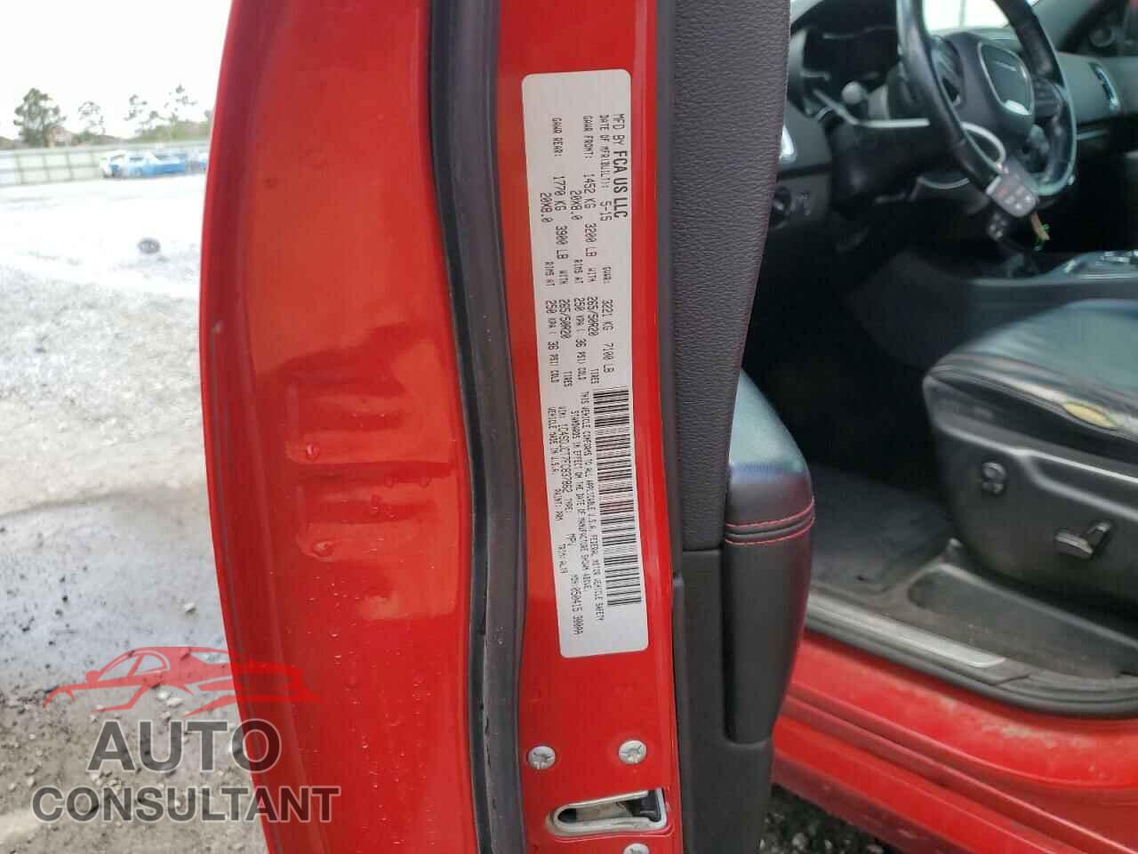 DODGE DURANGO 2015 - 1C4SDJCT7FC837862