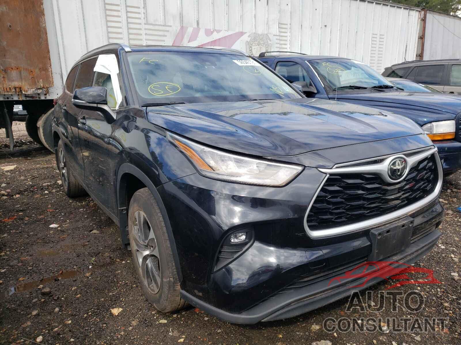 TOYOTA HIGHLANDER 2020 - 5TDGZRBH0LS001839