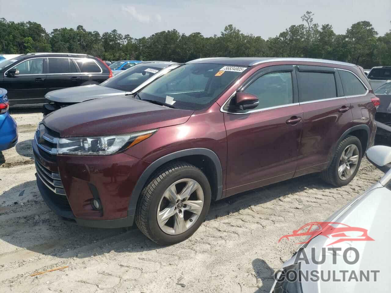 TOYOTA HIGHLANDER 2018 - 5TDYZRFH4JS288890