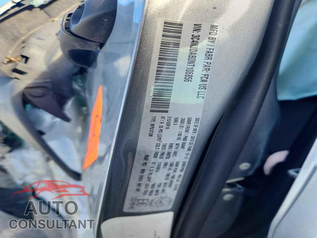 JEEP COMPASS 2022 - 3C4NJDAB0NT106856