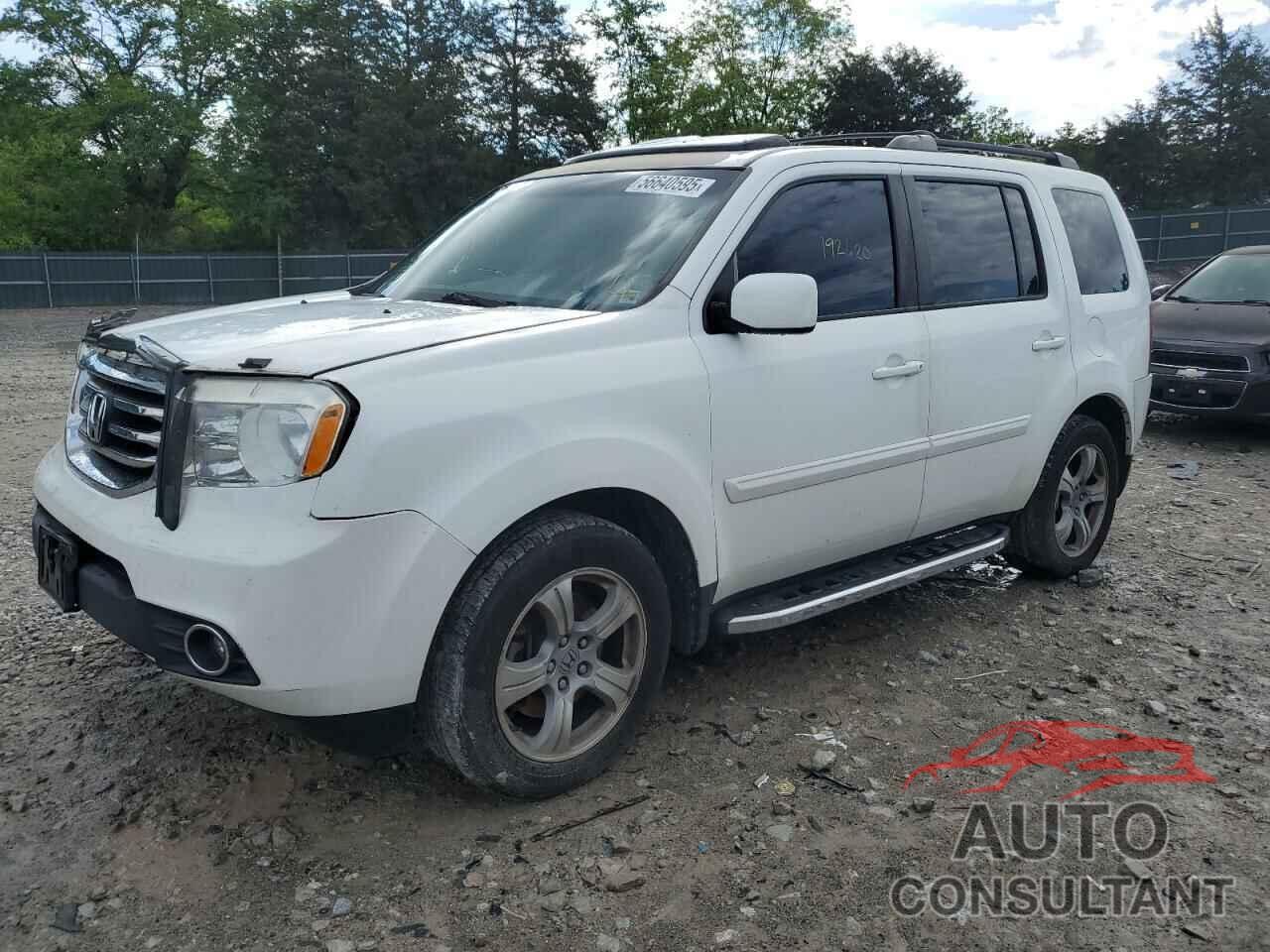 HONDA PILOT 2013 - 5FNYF4H76DB085055