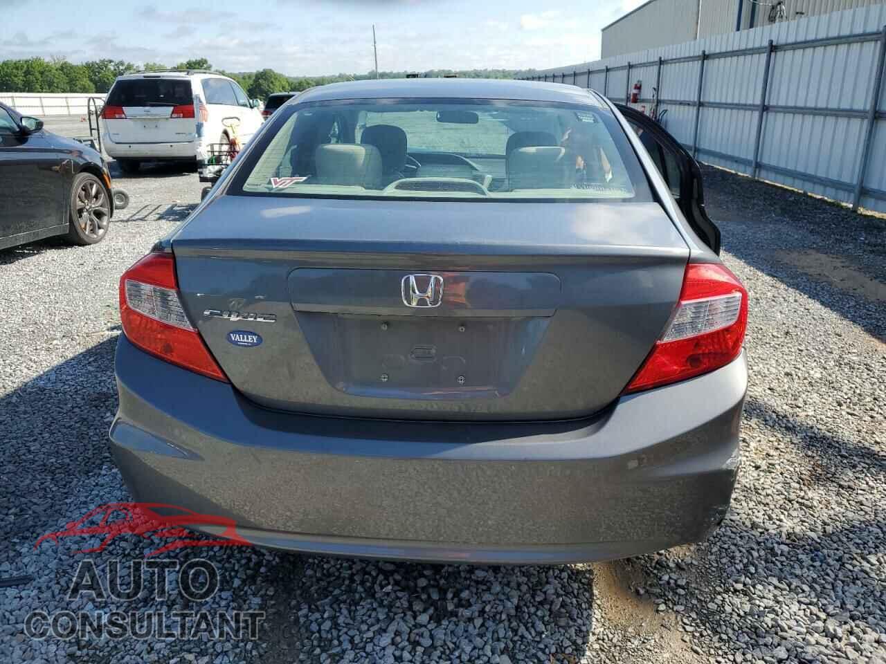 HONDA CIVIC 2012 - 19XFB2F54CE097654
