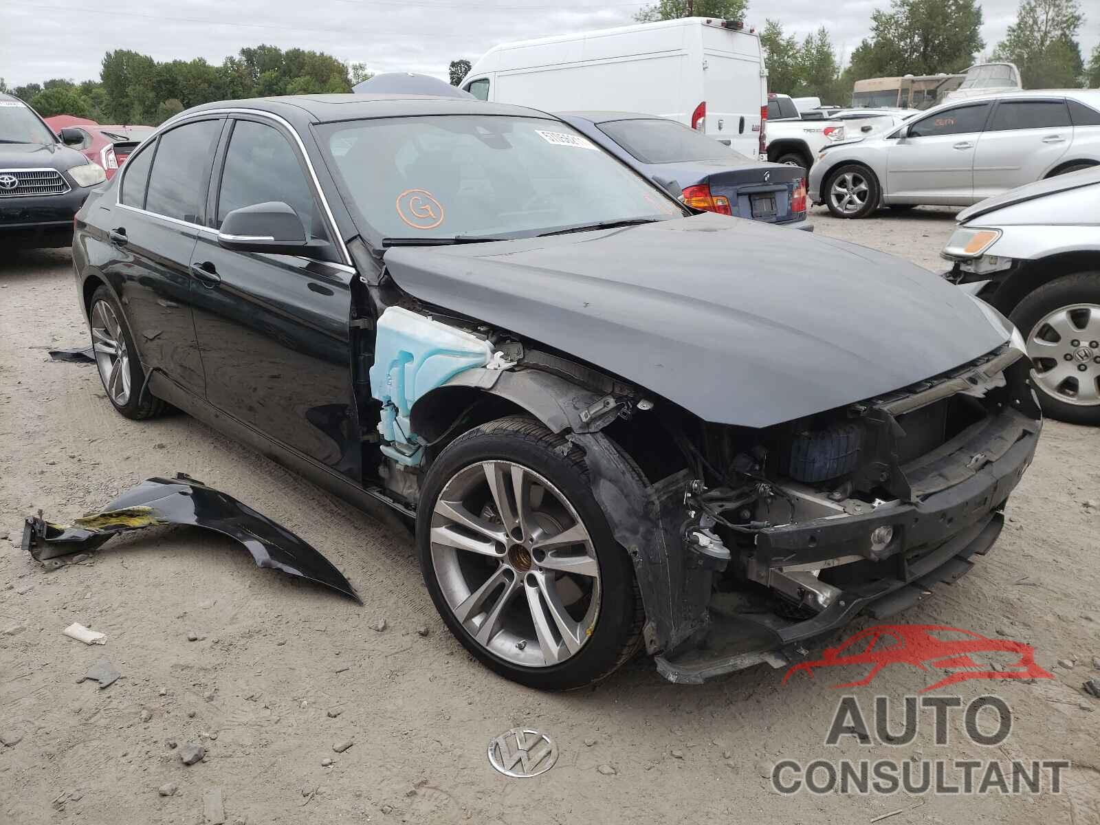 BMW 3 SERIES 2017 - WBA8D9G33HNU62611