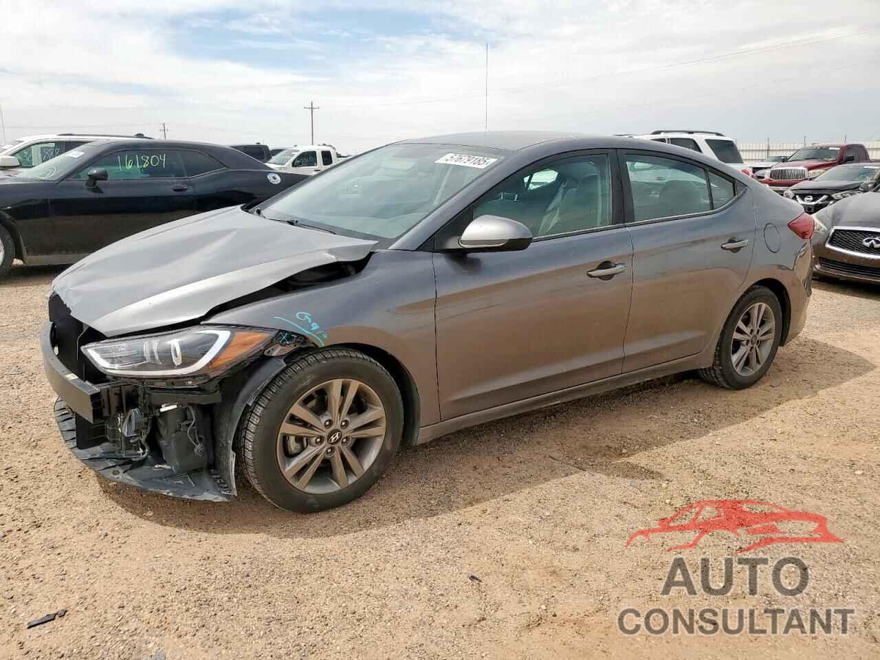 HYUNDAI ELANTRA 2018 - 5NPD84LF3JH290675