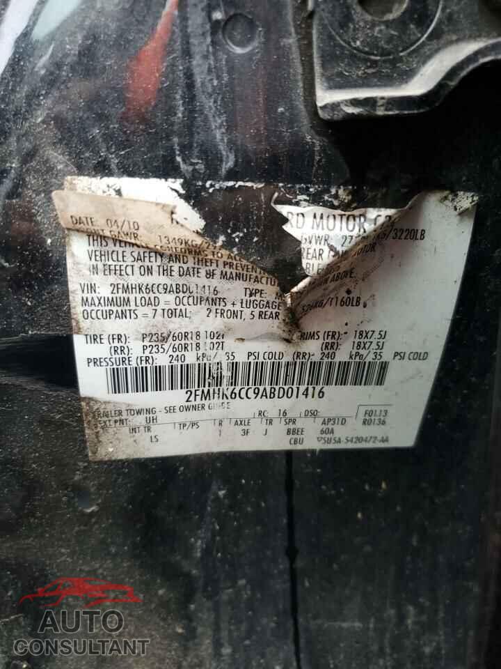 FORD FLEX 2010 - 2FMHK6CC9ABD01416