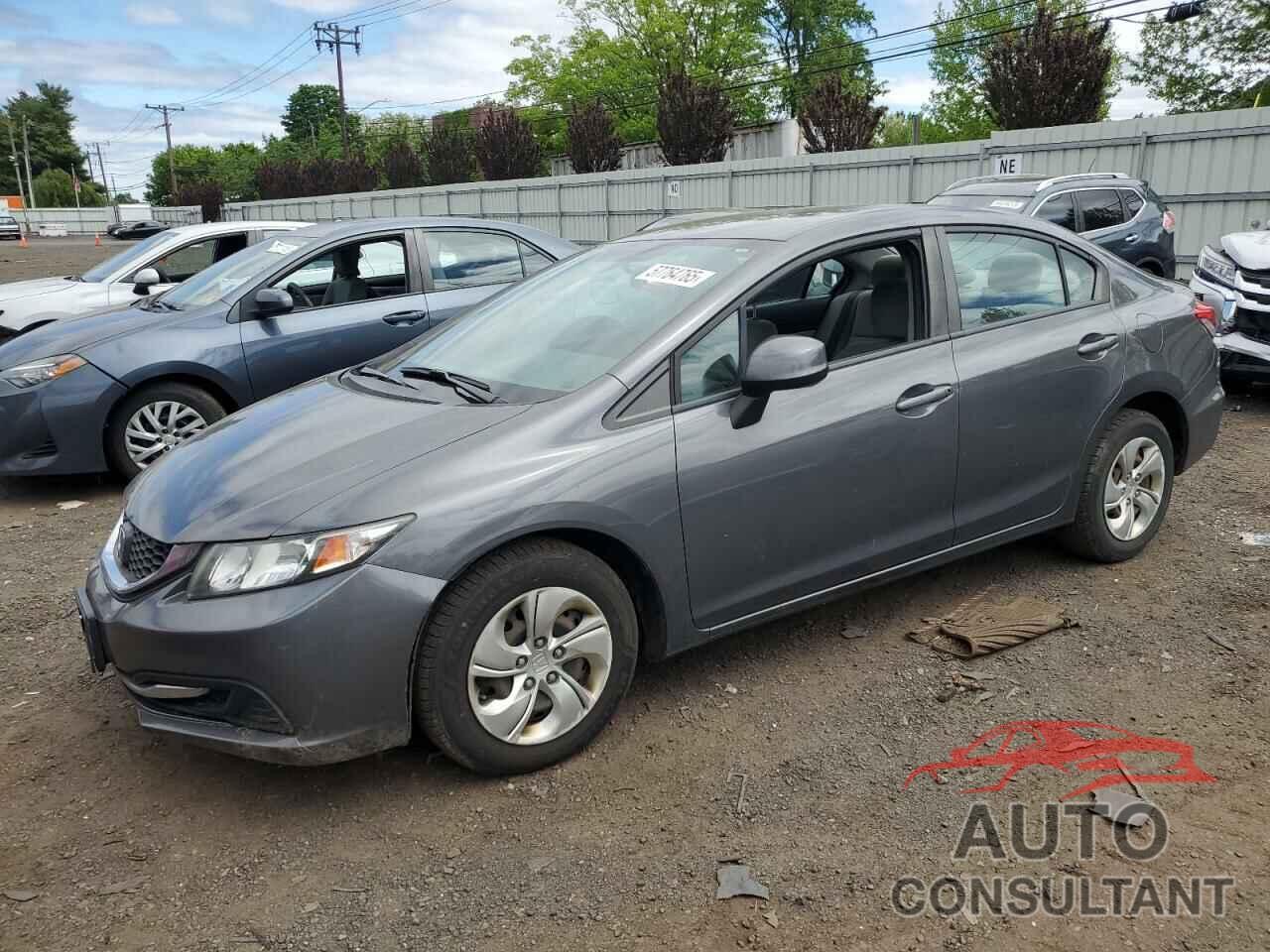 HONDA CIVIC 2013 - 2HGFB2F57DH584158