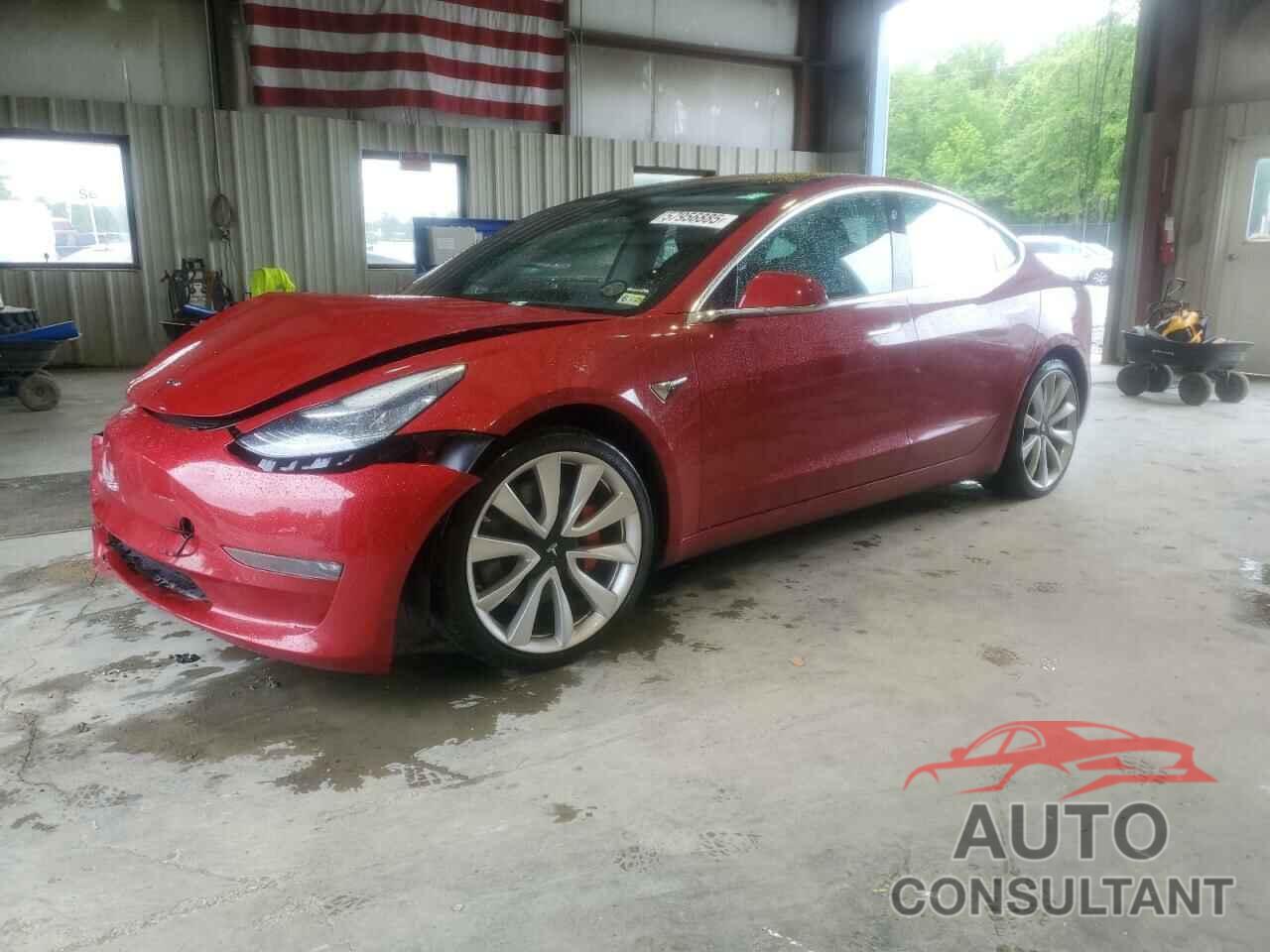TESLA MODEL 3 2018 - 5YJ3E1EB7JF181017