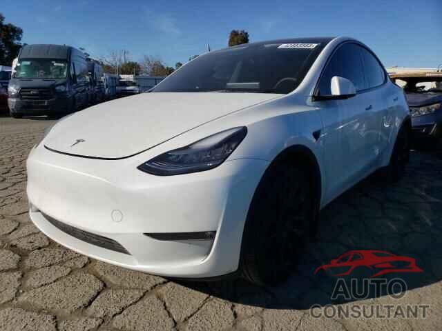 TESLA MODEL Y 2021 - 5YJYGDEEXMF161361