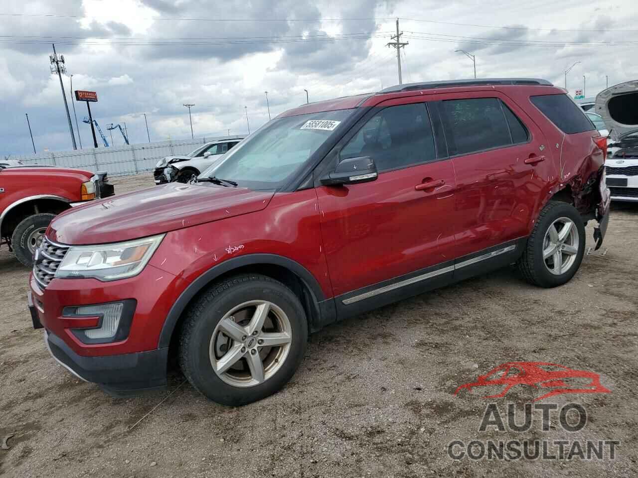 FORD EXPLORER 2017 - 1FM5K8D80HGA75553