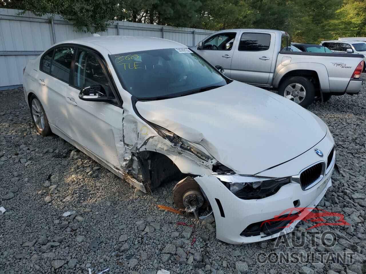 BMW 3 SERIES 2017 - WBA8E1G55HNU12745
