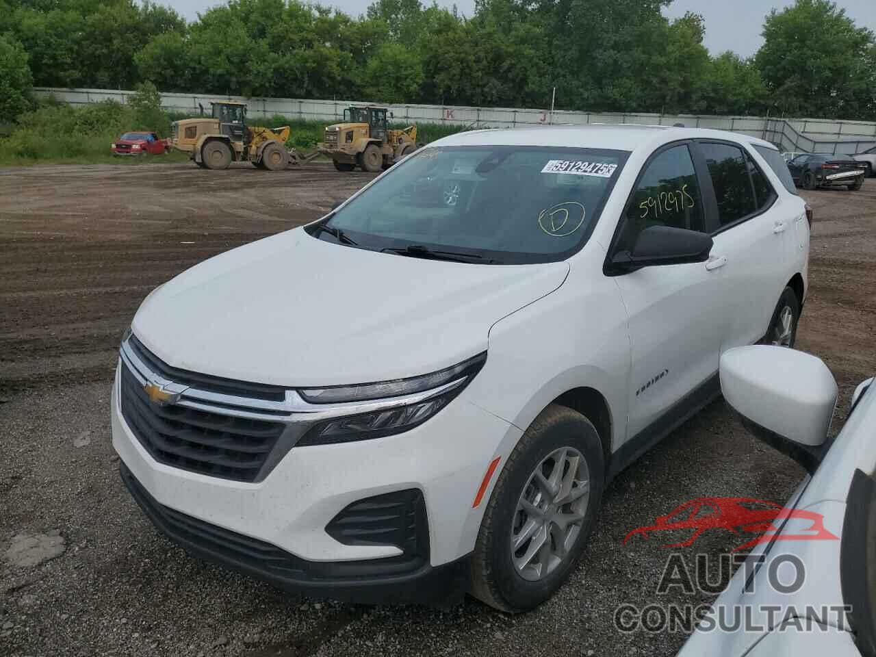 CHEVROLET EQUINOX 2022 - 3GNAXHEV0NS205912